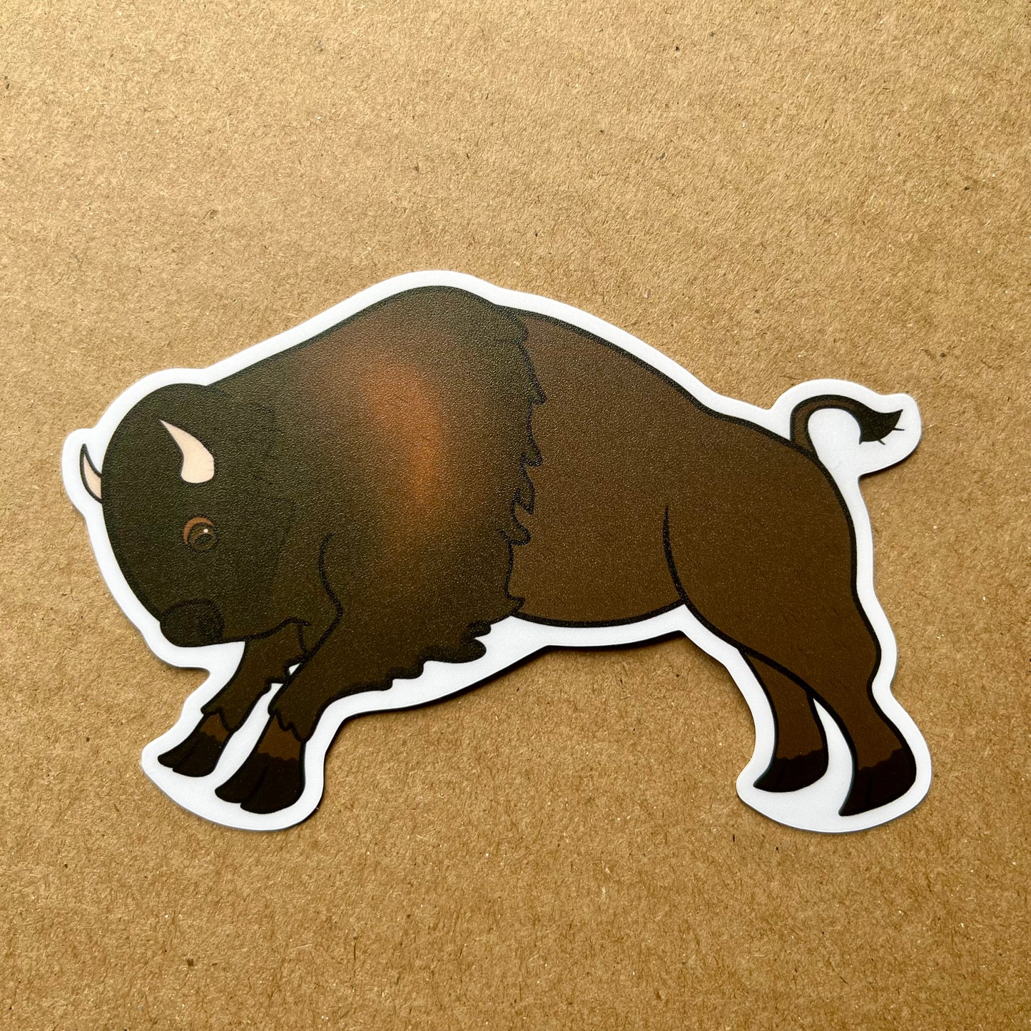 Bison Glyph Sticker