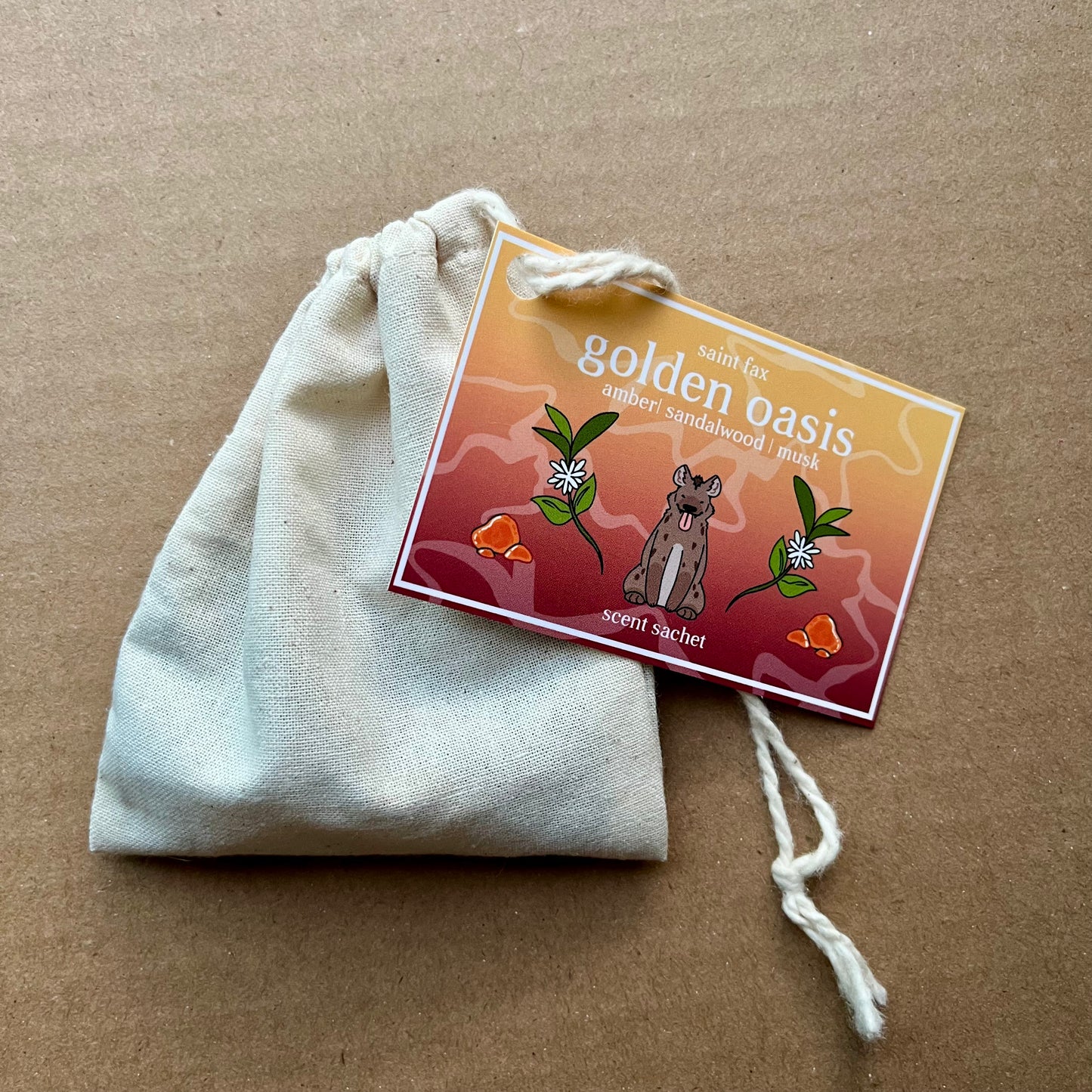 Golden Oasis Scent Sachet