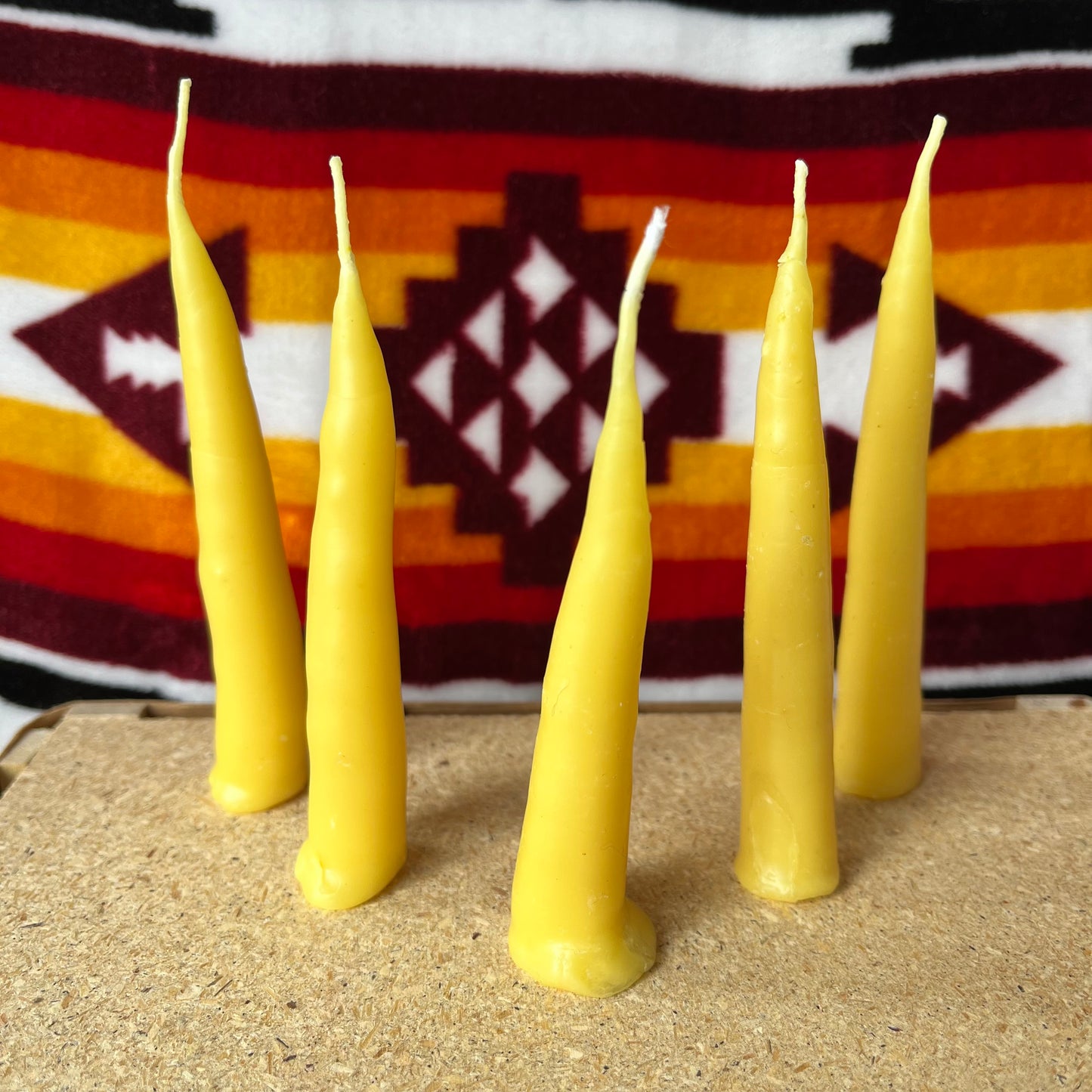 4” Beeswax Chime Candle