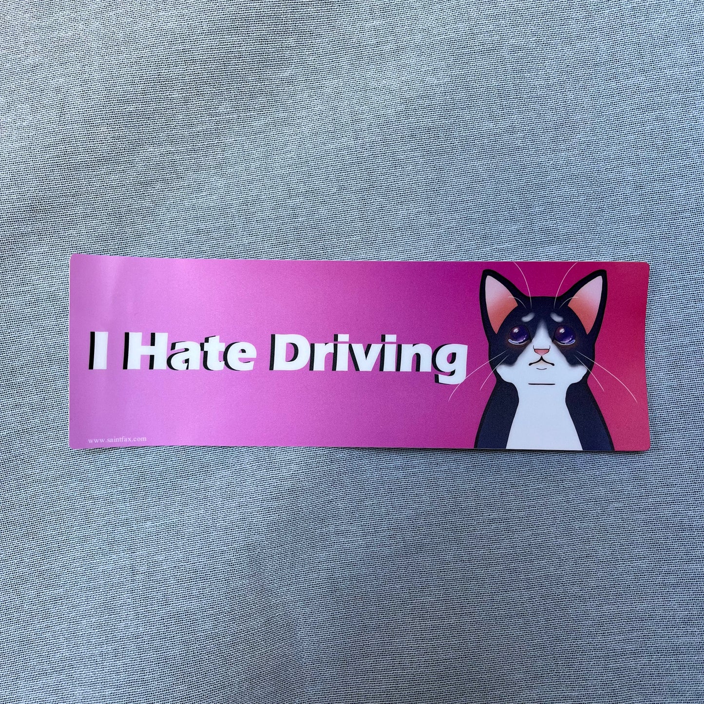 Bumper Sticker: I Hate Driving