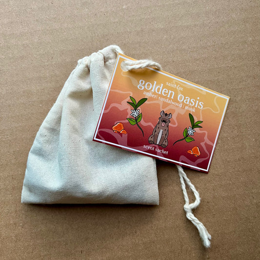 Golden Oasis Scent Sachet