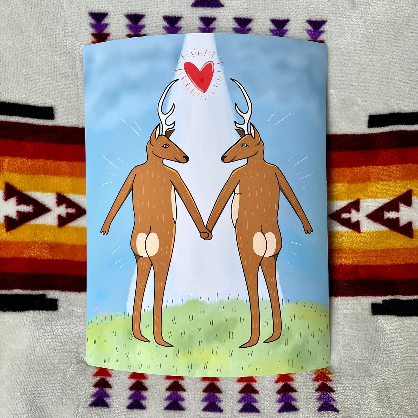 The Lovers Print