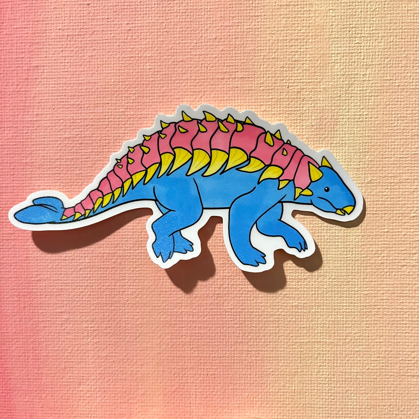 Pride Dinosaur Sticker: Pan-kylosaurus