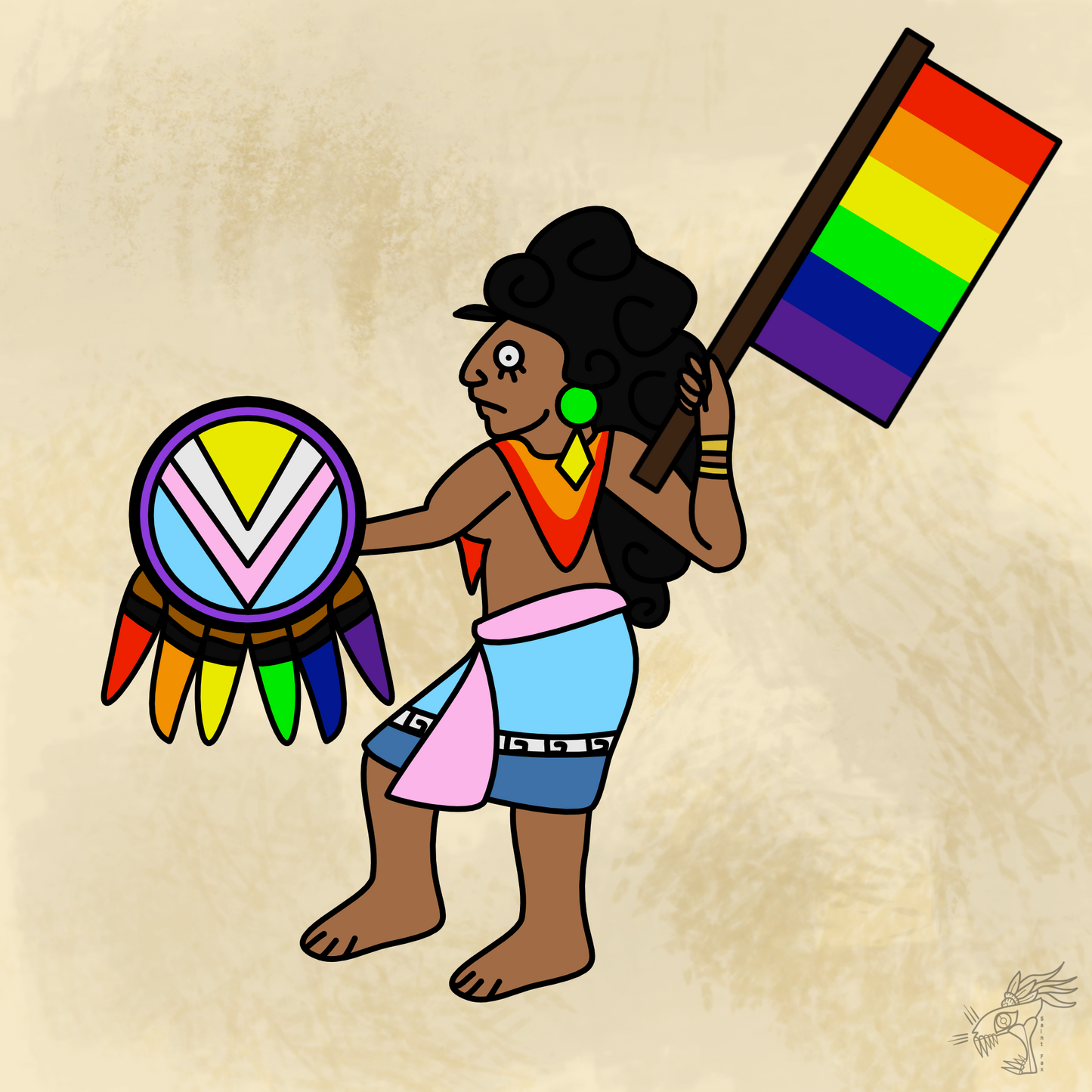 Pride Warrior Print