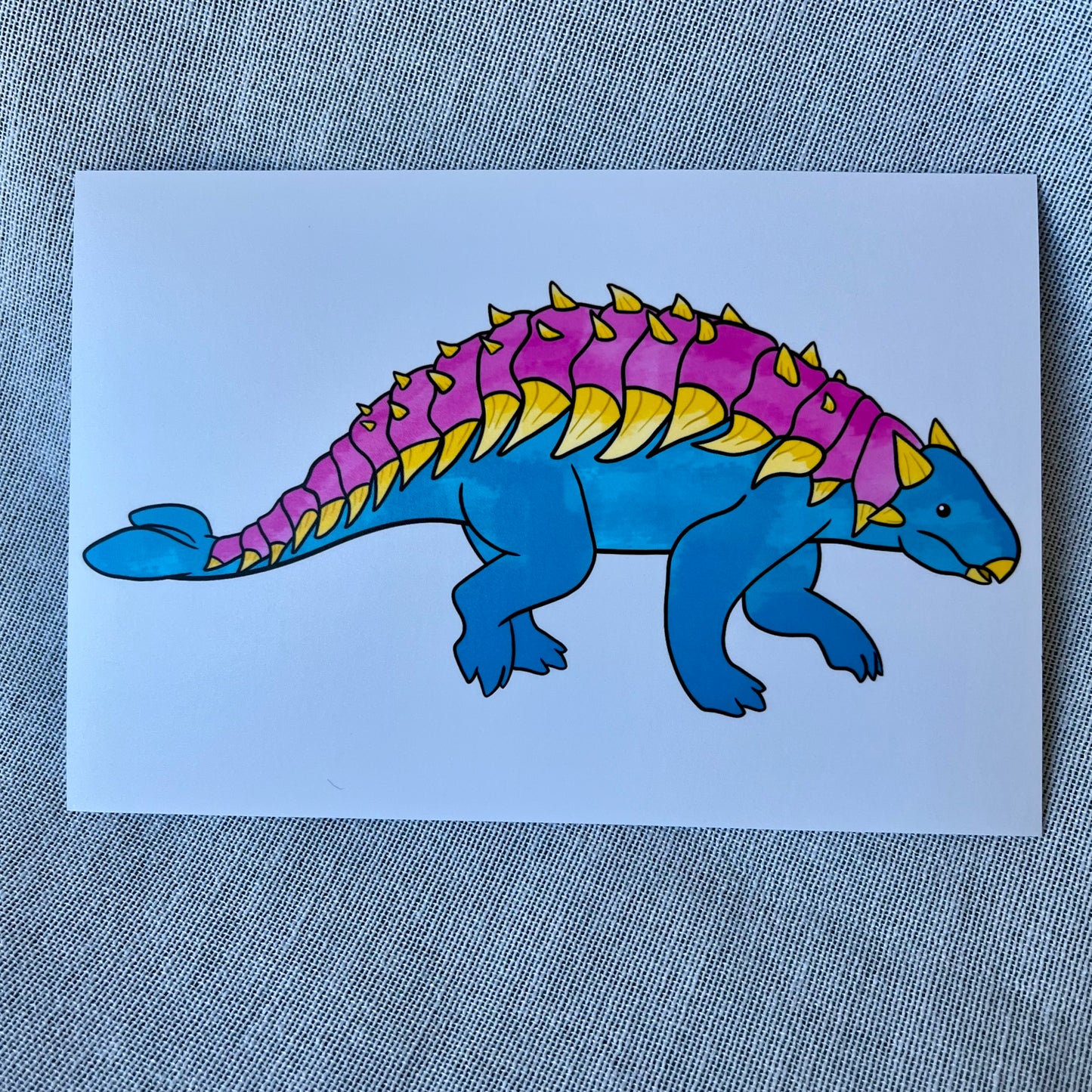 Pride Dinosaur Print: Pan-kylosaurus