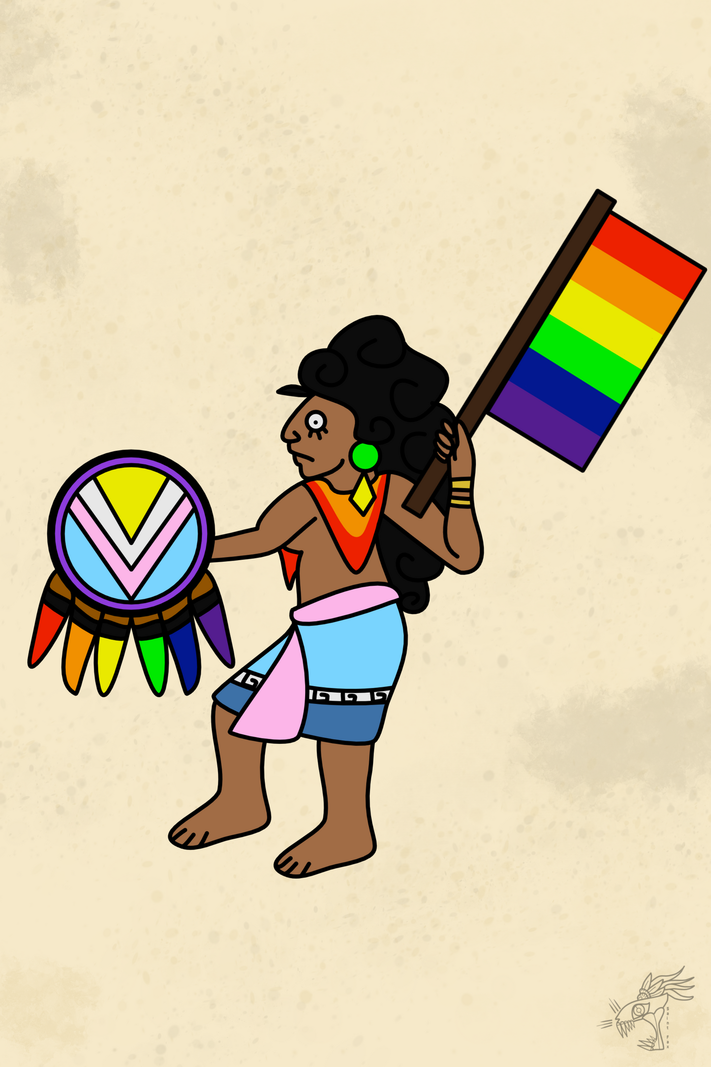 Pride Warrior Print